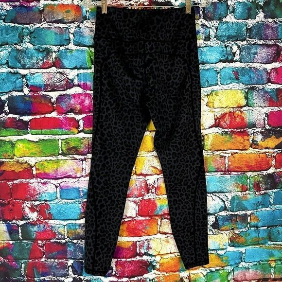 G4 Free Animal Print Athletic Leggings Workout Pants Size XS - Picture 6 of 9